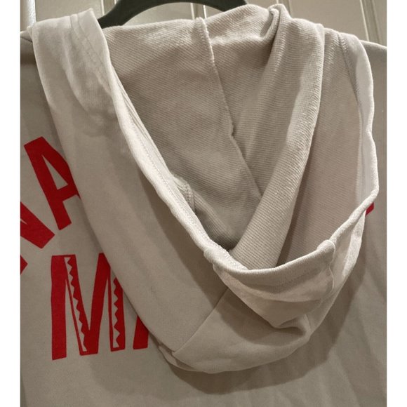 Under armour Loose Blood Sweat Respect Cropped Hoodie Pullover Oversized Sz Med - Picture 9 of 12